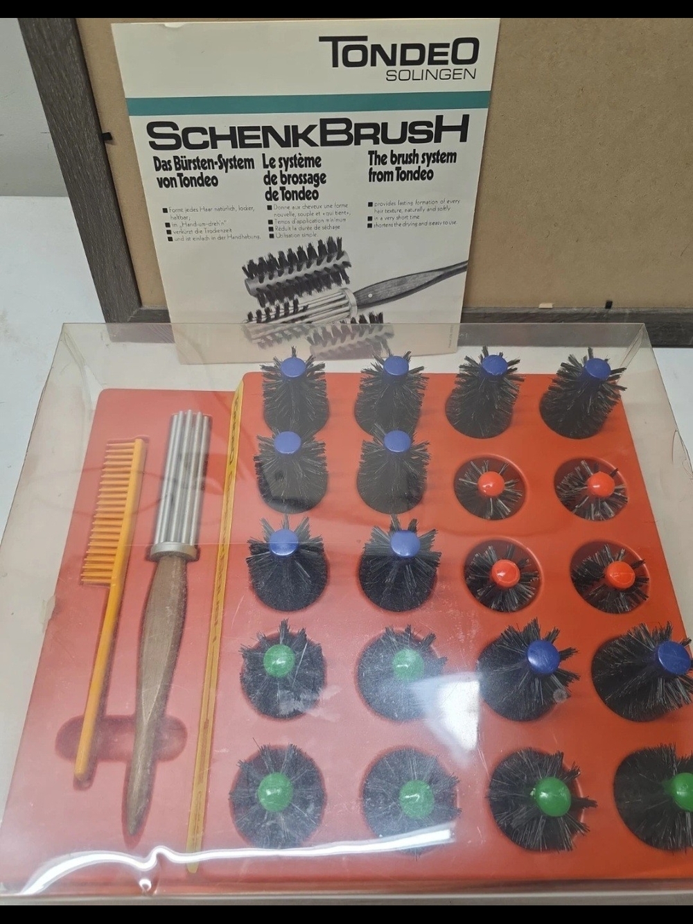 Tondeo SchenkBrush Women Hair Styling Brush Set -vintage